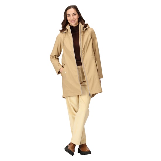 Regatta Womens/Ladies Fantine Baffled Padded Jacket (Barleycorn)