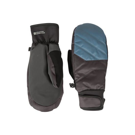 Mountain Warehouse Heren Arctic Edge Waterdichte Skihandschoenen (Zwart/Blauw) - Image 3