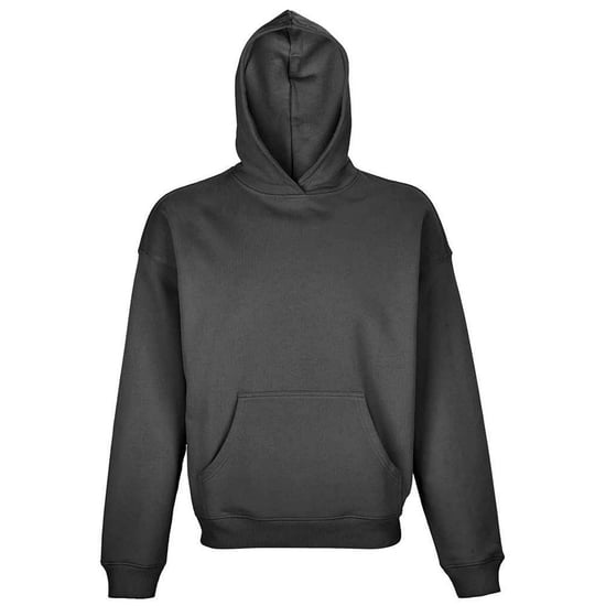 SOLS Unisex Adult Connor Oversized Hoodie (Mouse Grey) - Image 1