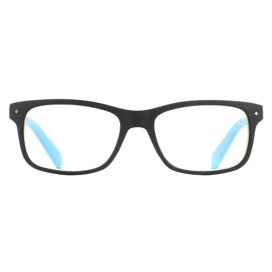 Polaroid Glasses Readers 0023/R 807 Black +1.0 Blue Light Block - Image 1