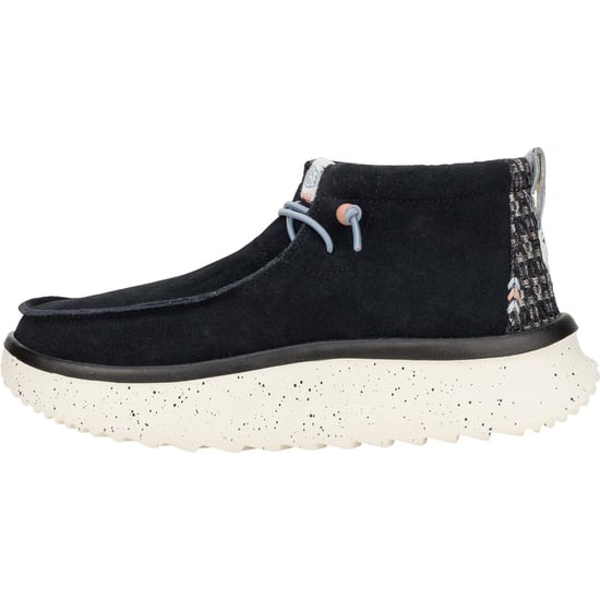 HEYDUDE Wendy Peak Hi Suede Damstövlar Svart - Image 5
