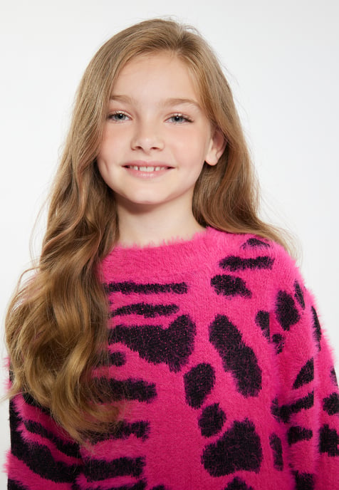 Mymo Gebreide trui Meisje roze - Image 5