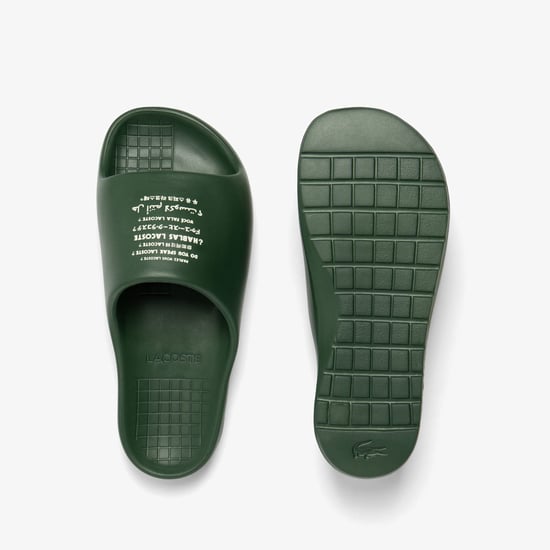 Men's Lacoste Serve 2.0 Sliders in Green