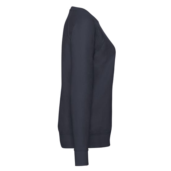 Fruit of the Loom Dames/Dames Lichtgewicht Lady Fit Raglan Sweatshirt (Deep Navy) - Image 3