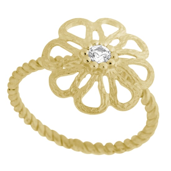 Orphelia Women's 925 Sterling Silver Ring - Gold ZR-6017/2