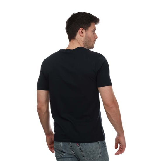 Men's Ben Sherman Script Logo T-Shirt in Black