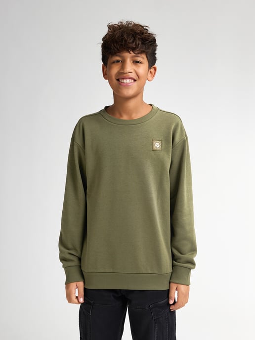 Petrol Industries - Jongens Logo Sweater Oceanic - Groen - Image 3