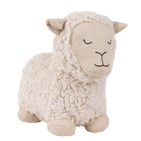 Paoletti Sheep Boucle Fleece Novelty Door Stop - Image 1