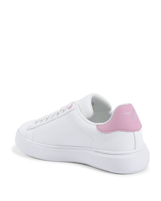 V Italia Womens Sneaker SNK 004 W White Pink