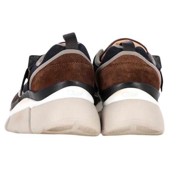 Chloé Sonnie Low-Top Sneakers in Multicolor Leather - Image 4
