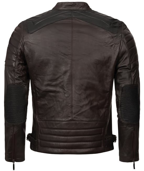 Rock Creek Lederjacke Dunkelbraun - Image 3