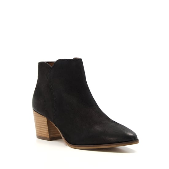 Dune Ladies Heeled Suede Ankle Boots PARLOR - Image 1