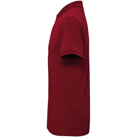 Premier Mens Coolchecker Plus Pique Polo With CoolPlus (Burgundy) - Image 3