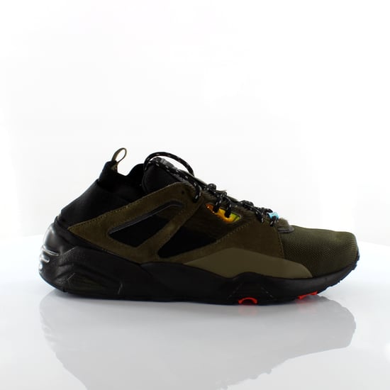 Puma Blaze of Glory Sock CampingLace Up Olive Green Mens Trainers 361904 01