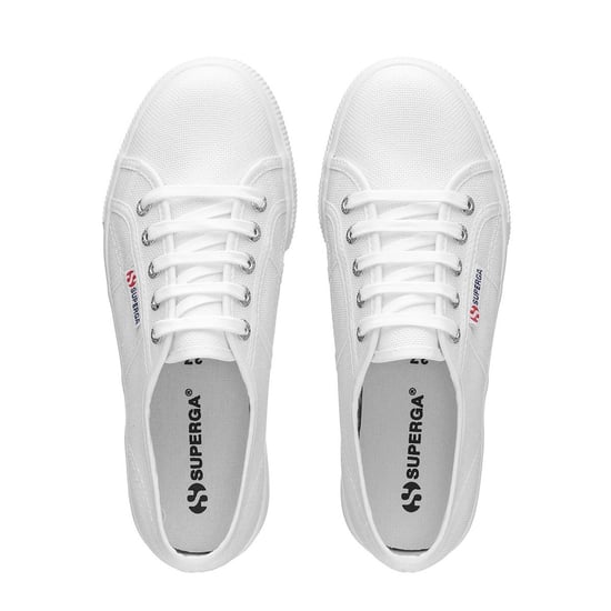 Superga Womens/Ladies 2790 Linea Up Down Trainers (White) - Image 4