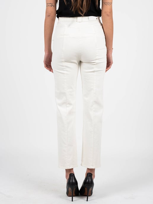 Patrizia Pepe Jeans Woman's Off-White - Image 4