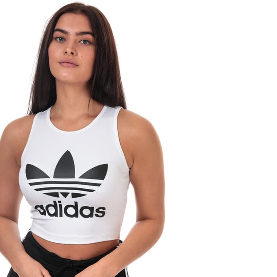 Women's adidas Originals Crop Top in White