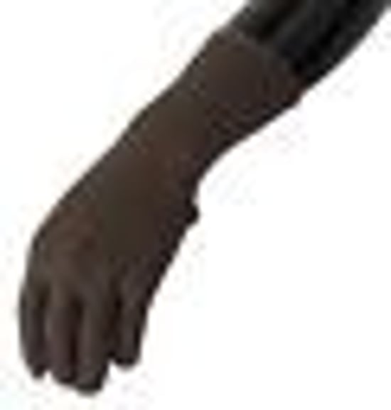 Gray Cashmere Knitted Winter Gloves - Image 5