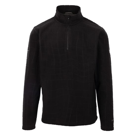 Trespass Mens Ellerton Fleece Jacket (Black)