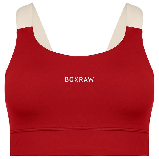 BoxRaw Alicia Womens Red Sports Bra - Image 1