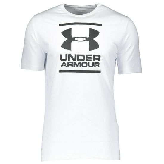 Under Armour Heren UA GL Foundation Korte Mouw T-shirt Wit - Image 2