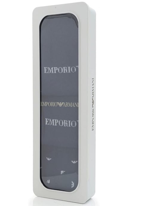 Emporio Armani Mens 3 Pairs of Socks Gift Set in Navy - Image 3