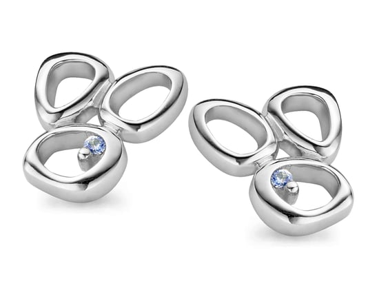 Orphelia Women's 925 Sterling Silver Set: Chain-Pendant + Earrings - Silver SET-5018 - Image 3