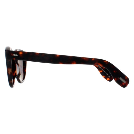 Oliver Peoples Round Unisex Semi Matte Sable Tortoise G-15 Goldtone Cary Grant OV5413SU