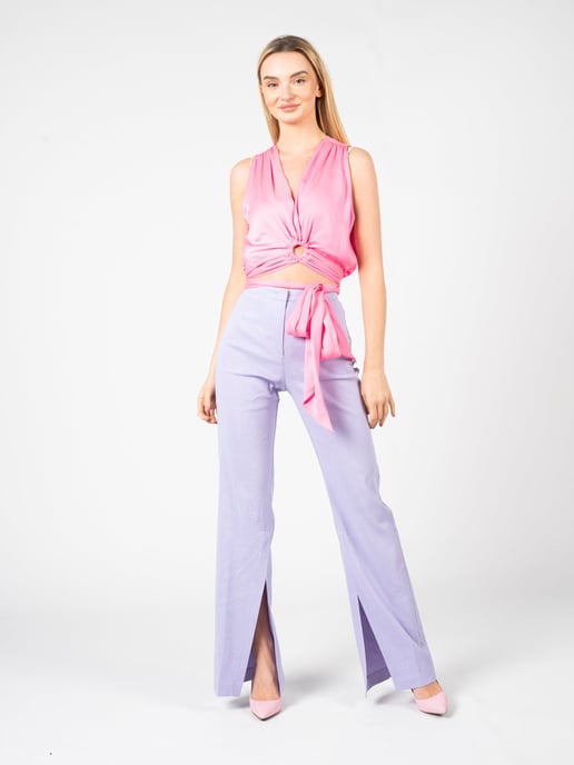 Pinko Top Tremulo Woman's Pink