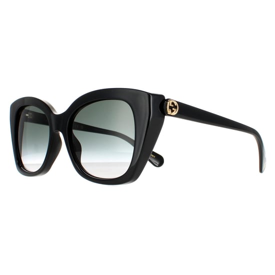 Gucci Square Womens Black Grey Gradient GG0921S
