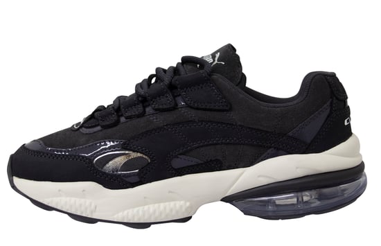 Puma Cell Venom Patent Navy Blue Low Lace Up Womens Trainers 369654 05