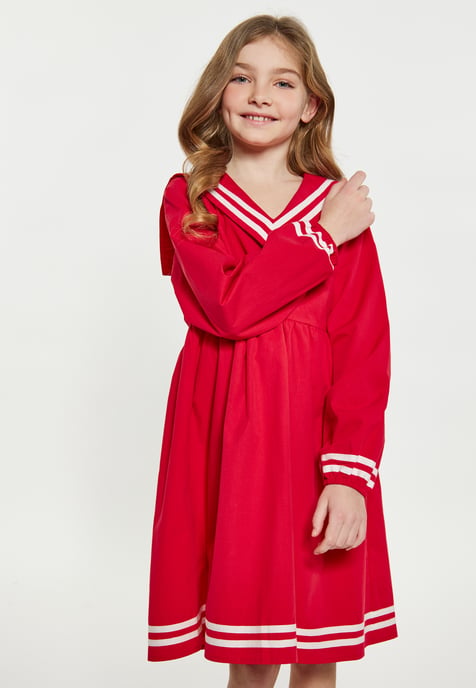 Dreimaster Dress red - Image 3