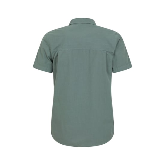 Mountain Warehouse Mens Coconut Slub Short-Sleeved Shirt (Green)