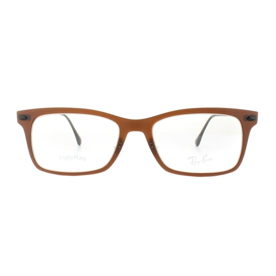 Ray-Ban Glasses Frames RX 7039 5450 Dark Matt Brown Mens Womens 53mm - Image 1