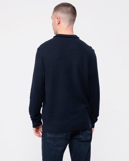 Ted Baker Kurnle Mens Long Sleeve T Knit Funnel Neck Jumper - Image 4