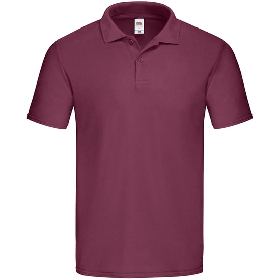 Fruit of the Loom Heren Origineel Polo Shirt (Bourgondië) - Image 1