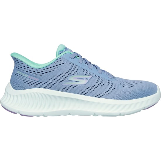Skechers Go Walk Now Khloe Textiel Damestrainers Blauw/Groen - Image 2