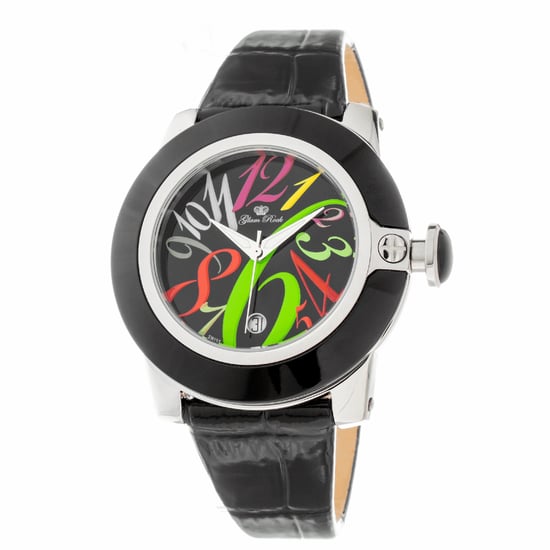 Glam Rock Dameshorloge Kwarts Zwart & Zilver - Image 1