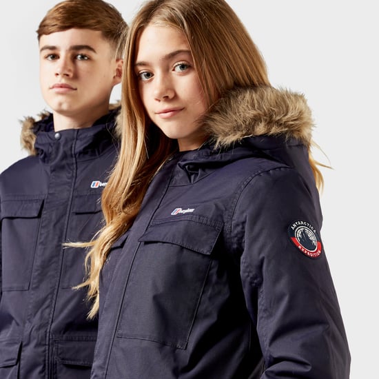 Berghaus Kids' Fourstones Waterproof Parka Jacket with Lightweight Insulation, Winter Coat for Boys and Girls