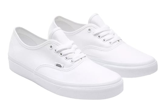 Vans Authentic Womens Canvas Trainers - (White) - Image 4