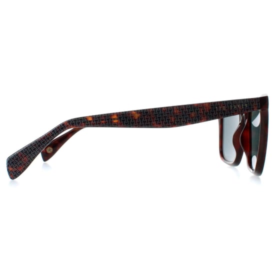 Ted Baker Square Mens Milky Dark Brown Blue TB1680 Filipe