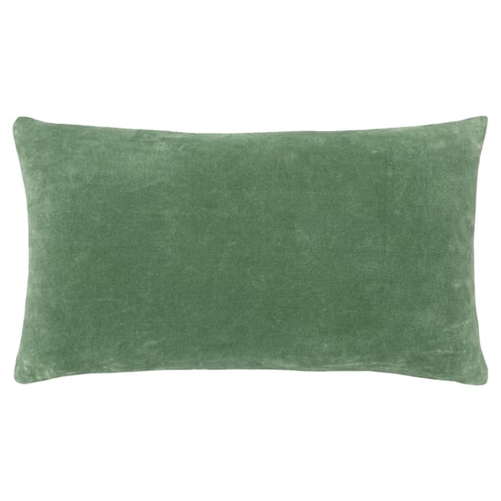 Mangata Rectangular Pleated Cotton Velvet Cushion Cover