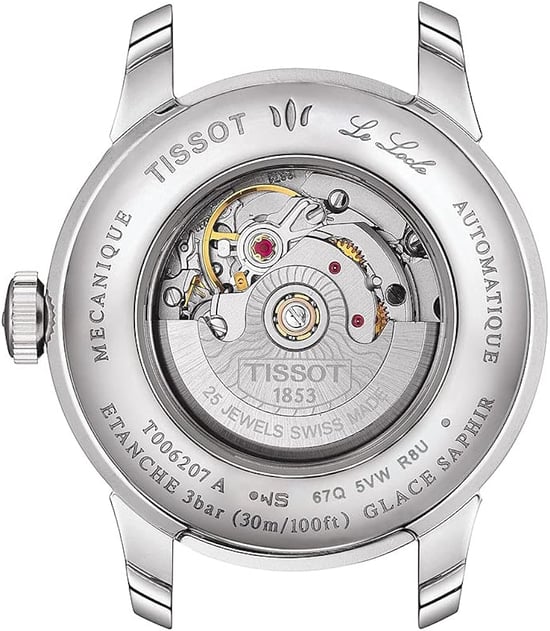 Tissot Le Locle Women's Silver Watch T0062071105800 - Image 4