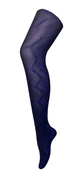 Sock Snob - Färgade 80 denier ogenomskinliga mode-strumpbyxor för damer - Weave - Image 1