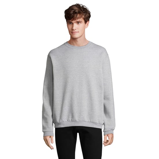 SOLS Heren Spider Ronde Hals Sweatshirt (Grijze Melange) - Image 1