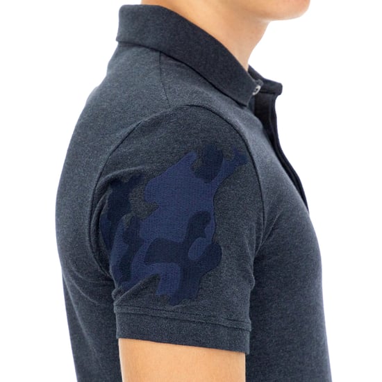 Emporio Armani Men Polo Shirt Half sleeve Navy - Image 5