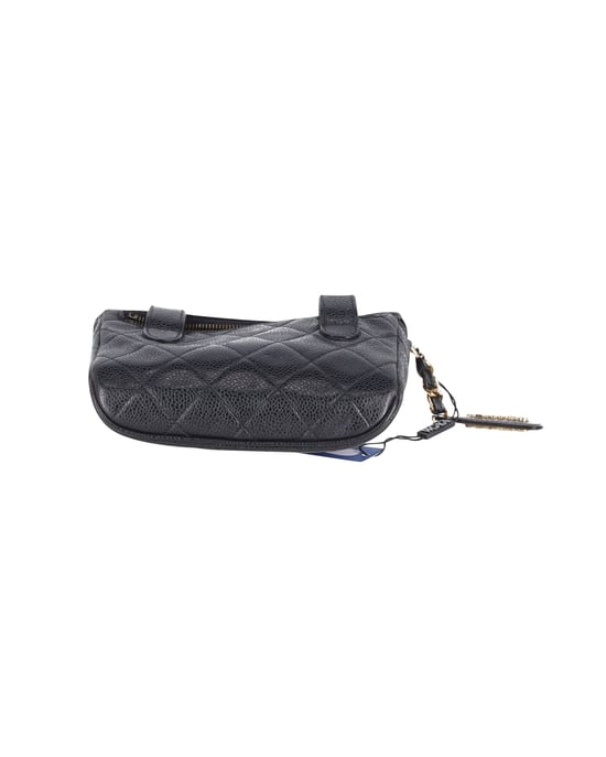 Chanel Vintage Belt Bag in Black Caviar Leather - Image 4