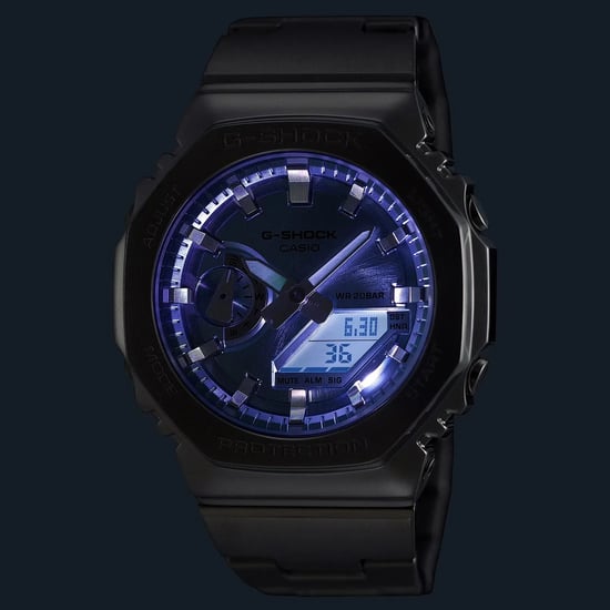 Casio G-shock Men's Silver Watch GM-2110D-3AER - Image 4