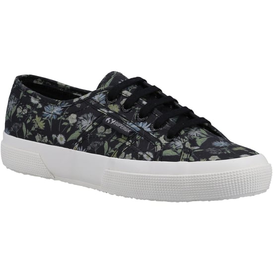 Superga 2750 Floral Print Cotton Dam Dam, Mörkgrå/Floral Print Träningsskor - Image 1