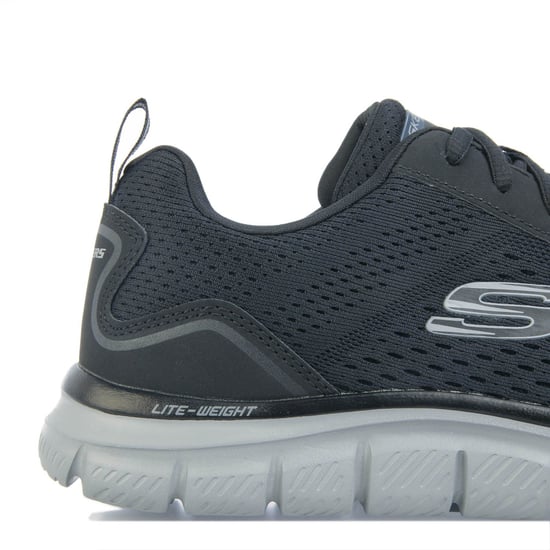 Herrskechers Track Ripkent Sneakers i Marinblå - Image 6